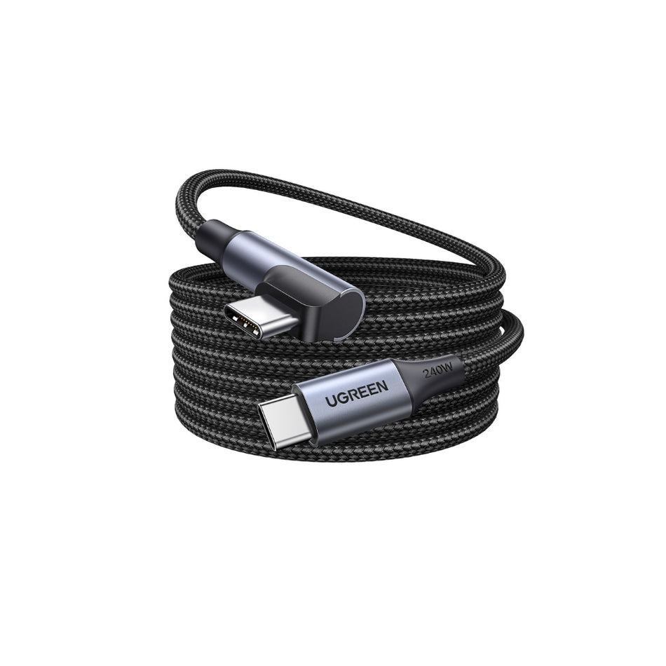 Καλώδιο Φόρτισης UGREEN L536 85345 USB-C σε USB-C PD 240W 2m Μαύρο