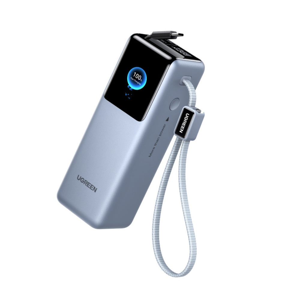 Power Bank 25000mAh PD 200W UGREEN PB728 75702B 2 Θέσεων, με 2 καλώδια USB-C