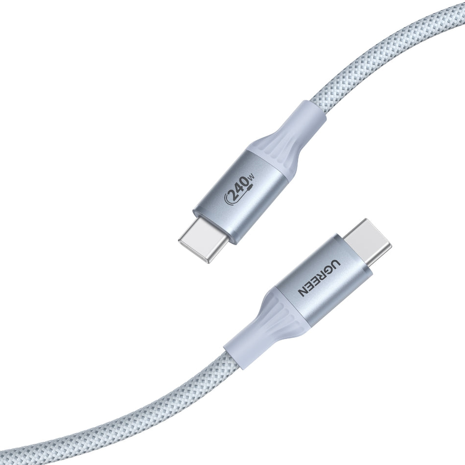 Καλώδιο Φόρτισης UGREEN L534 75732 USB-C σε USB-C PD 240W 2m Μπλέ
