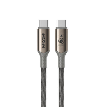 Καλώδιο Φόρτισης WK WDC-C23 USB-C σε USB-C 140W 1.2m Γκρι