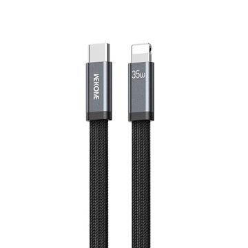 Καλώδιο Φόρτισης WK WDC-C17 USB-C σε Lightning PD 35W 1.2m Μαύρο