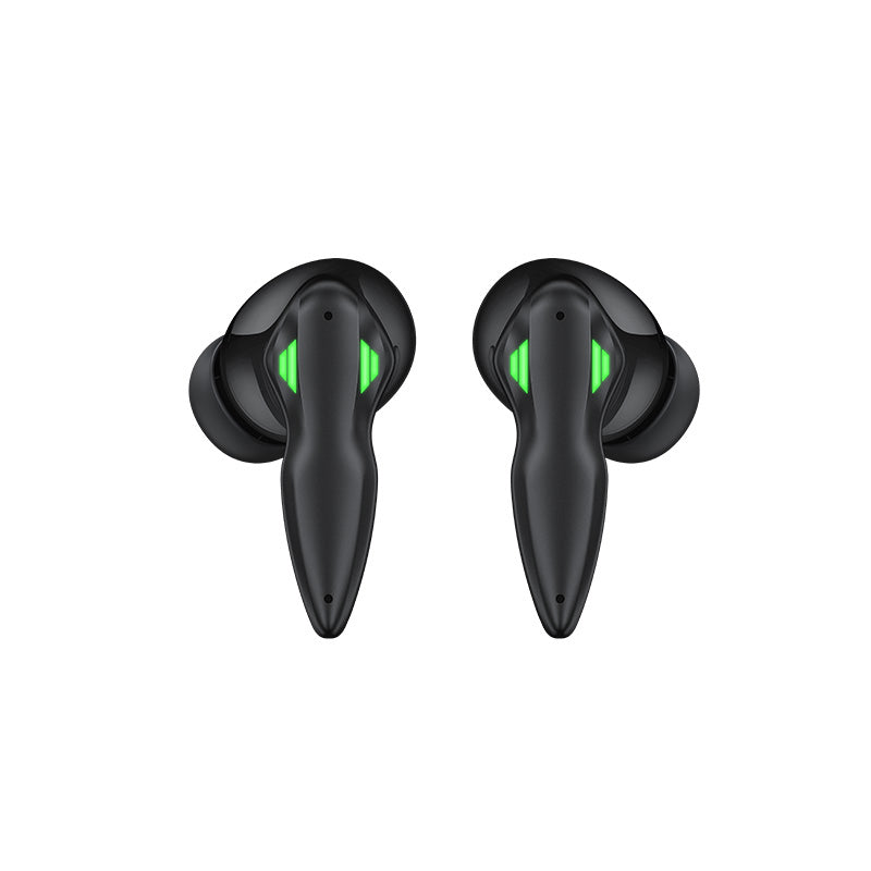 Écouteurs mains libres Bluetooth intra-auriculaires Recci REP-W48 avec boîtier de charge noir