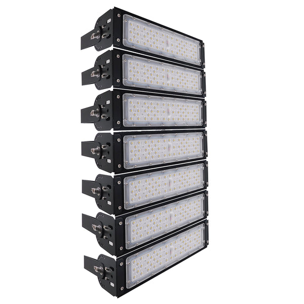 GOLIATH 90100-7 LED Προβολέας Γηπέδου - Φωτιστικό Tunnel 350W 56000LM 75°*135° AC 100-277V IP65 -  Ψυχρό Λευκό 5000K - MeanWell Driver & LumiLEDs Chip - 5 Years Warranty