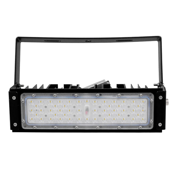 GOLIATH 90100-1 LED Προβολέας Γηπέδου - Φωτιστικό Tunnel 50W 8000LM 75°*135° AC 100-277V IP65 Μ32 x Π12 x Υ9cm Ψυχρό Λευκό 5000K - MeanWell Driver & LumiLEDs Chip - 5 Χρόνια Εγγύηση