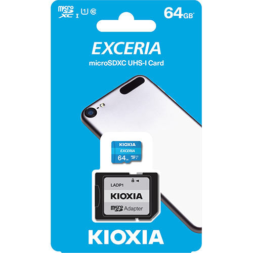 Kioxia Micro Sd 64 Gb With Adapter Uhs I U1 (M203)