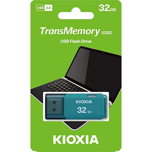 Kioxia Usb 2.0 Flash Stick 32 Gb Hayabusa Aqua U202