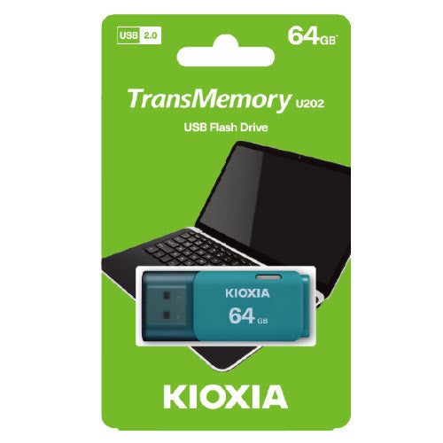 Kioxia Usb 2.0 Flash Stick 64 Gb Hayabusa Aqua U202