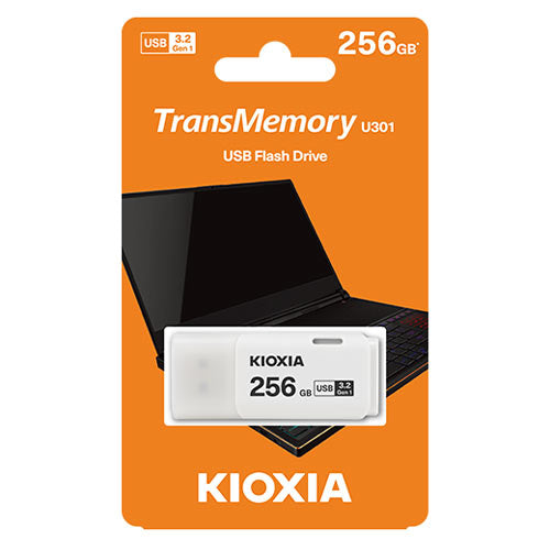 Kioxia Usb 3.2 Flash Stick 256 Gb Hayabusa White U301