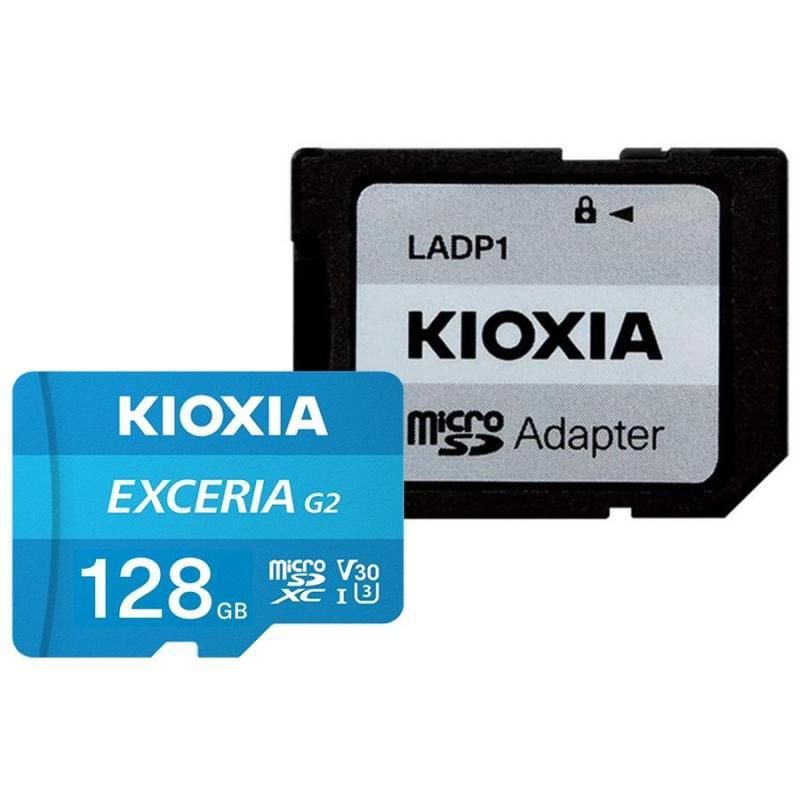 Kioxia 4 K Micro Sd 128 Gb With Adapter Uhs I U3 V30