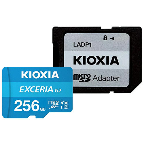 Kioxia 4 K Micro Sd 256 Gb With Adapter Uhs I U3 V30