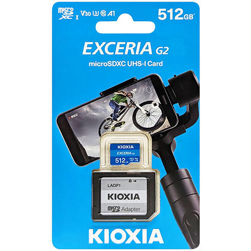 Kioxia 4 K Micro Sd 512 Gb With Adapter Uhs I U3 V30