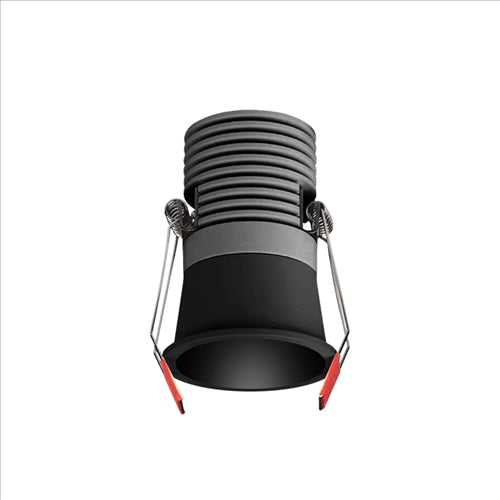 ΣΠΟΤ LED 7W ΧΩΝΕΥΤΟ 3000k Φ4.9 38D ΜΑΥΡΟ DIM