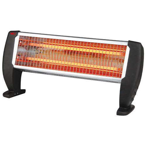 Lgp Mini Electrical Quartz Heater 2 Barred 1500 W Black
