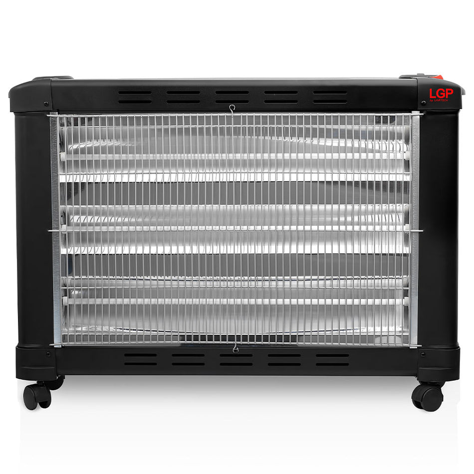 Lgp Maxi Electrical Quartz Heater 3 Barred 2100 W Black