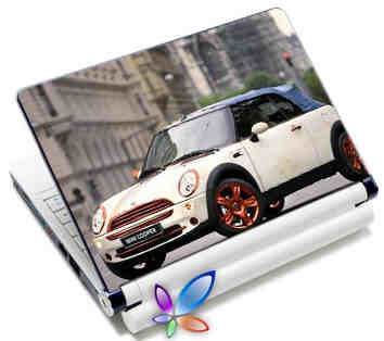 Lamtech 9.2' 12.4' Laptop Skin Mini Cooper