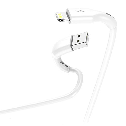 Lamtech Charging & Datacable Lightning 1 M White