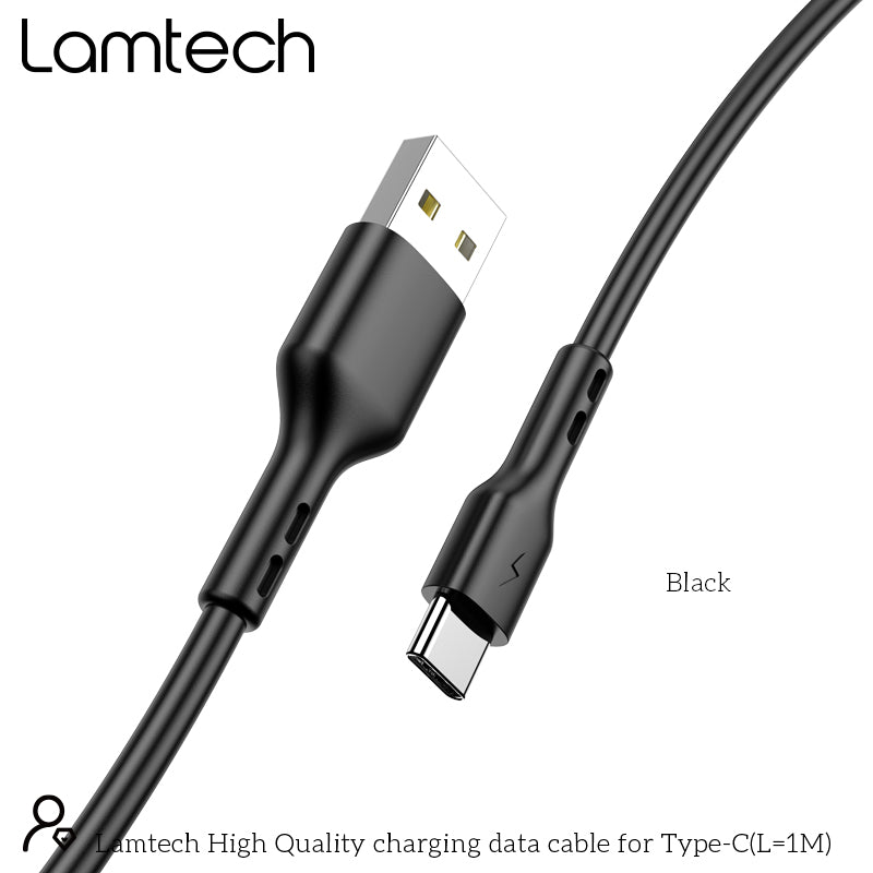Lamtech Datacable Type C 1m Black