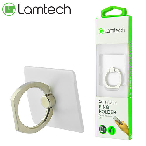 Lamtech Mobile Ring Holder White