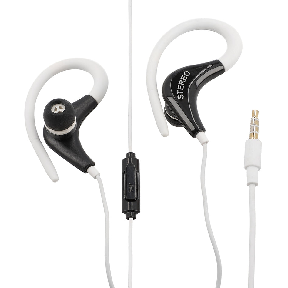 Lamtech Sport Mobile Earphones With Mic White