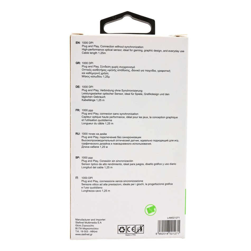 Lamtech 2,4 G Wireless Mouse White