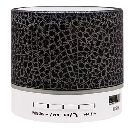 Lamtech Bluetooth Speaker Led Light With Fm Black