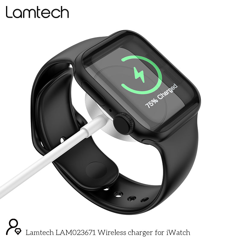 Lamtech Iwatch Metal Charger With Type C Cable 1,2 M