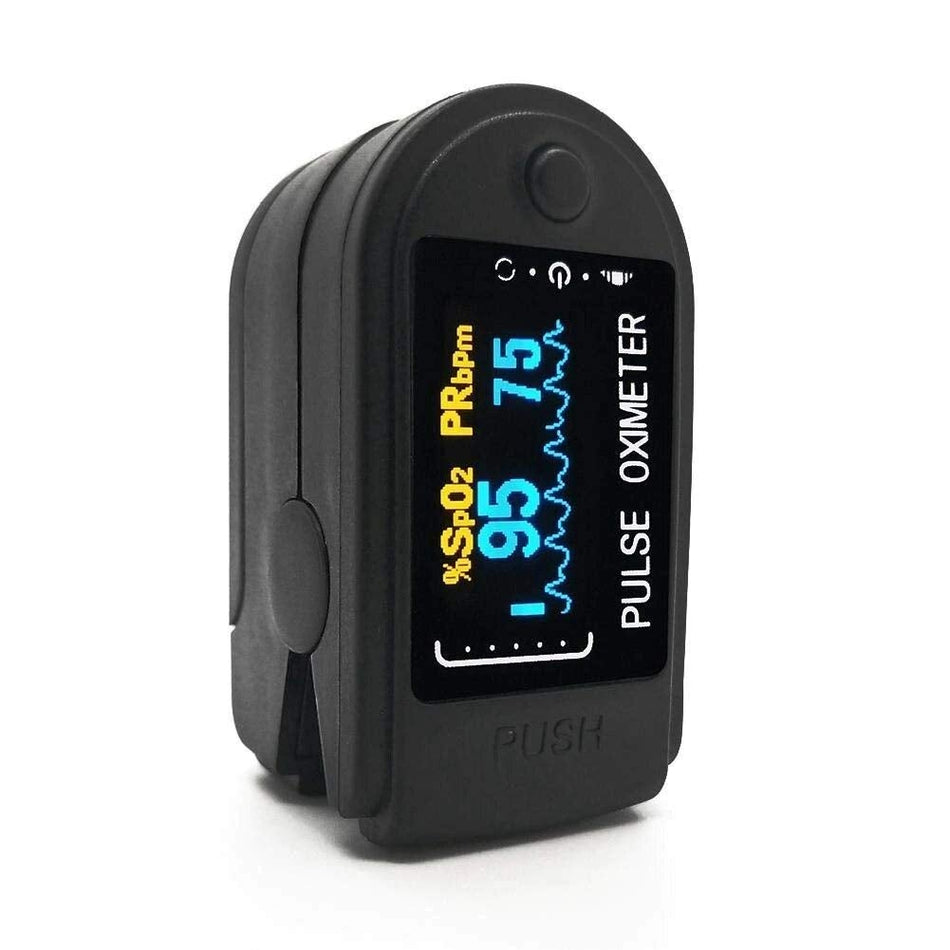 Lamtech Bluetooth Pulse Oximeter Black