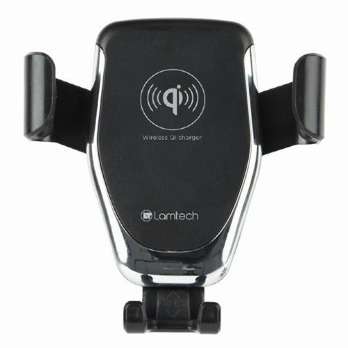 Lamtech Car Phone Holder With Qi Wireless Charger 10 W