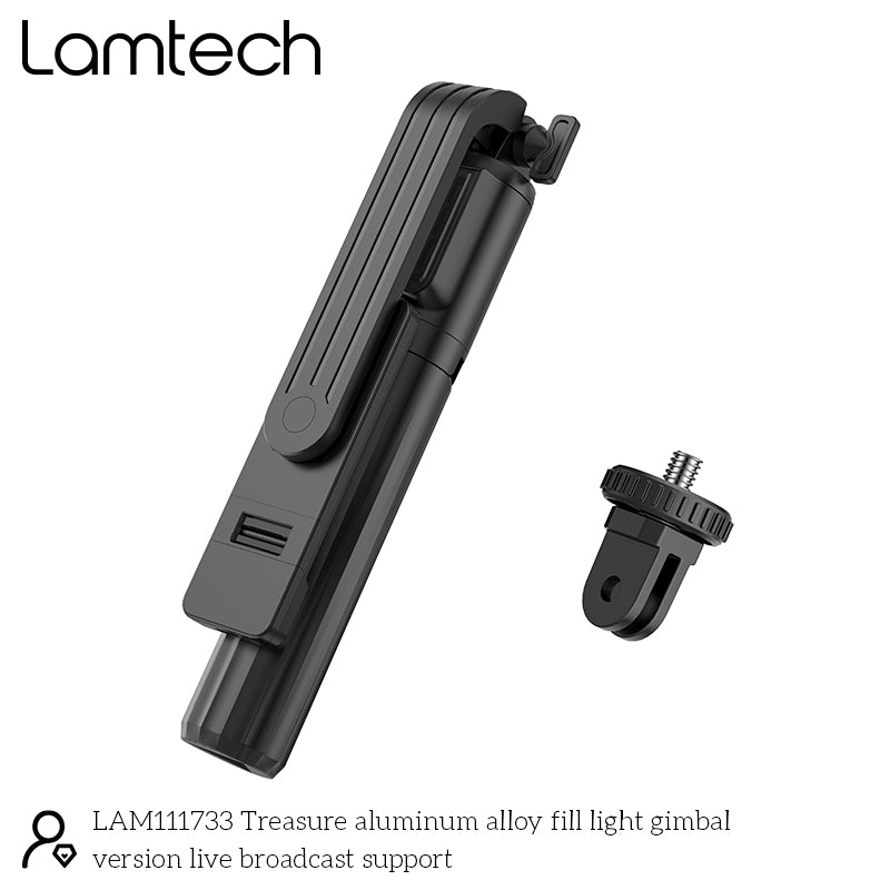Lamtech 2 In1 Bluetooth Gimbal For Action Cams And Smartphones