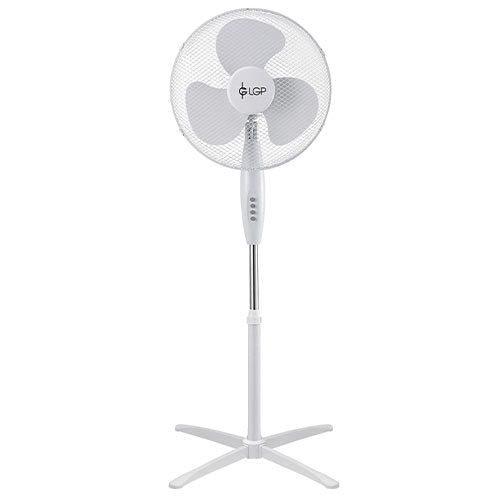 Lgp Stand Fan 16' 40 Cm 45 W White