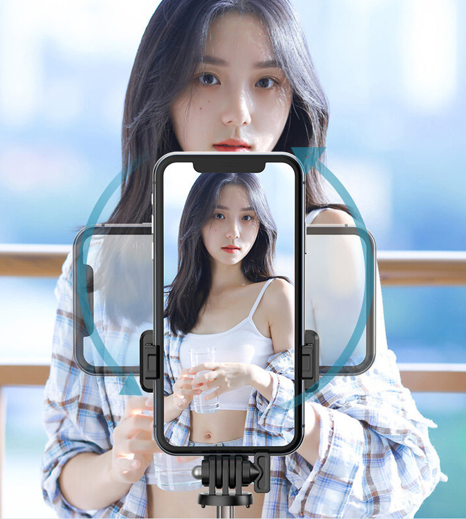 Lamtech 2 In1 Bluetooth Gimbal For Smartphones And Action Cameras