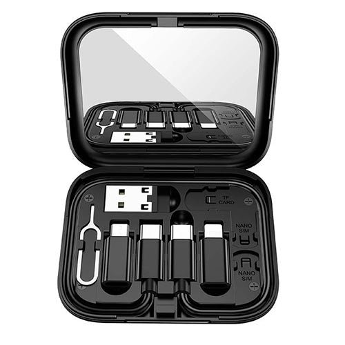 Lamtech All In One Charging Data Cable Set With Storage Case