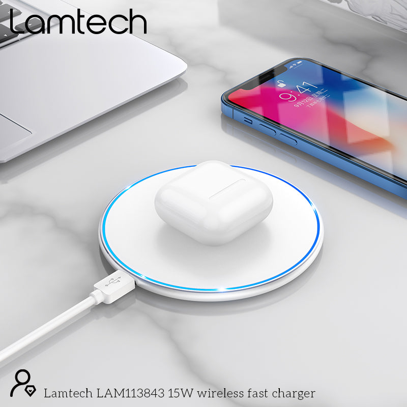 Lamtech Wireless Fast Charger 15 W