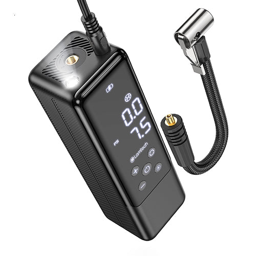 Lamtech Car Tire Pump Dc12 V 3.5 Bar With Lcd Screen