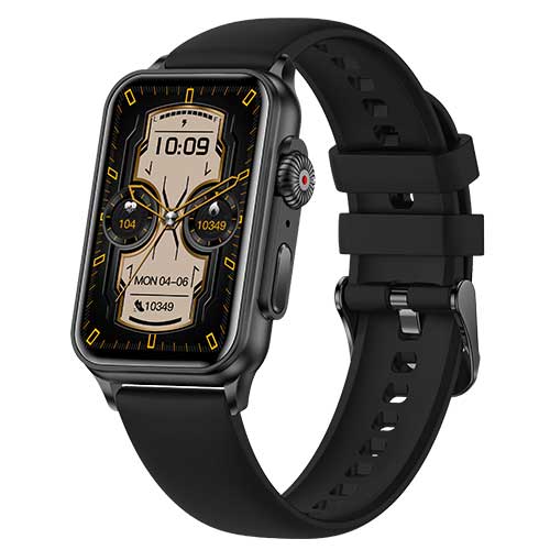 Lamtech Smart Watch Bt5.1 With Sport Tracking & Health Sensor Black