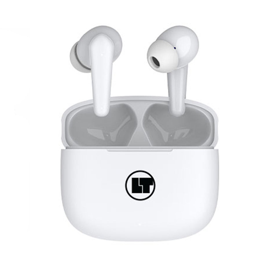 Lamtech Bluetooth 5.3 Tws Earphones With Charging Dock White