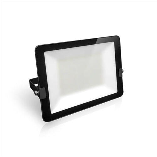 ΠΡΟΒΟΛΕΑΣ LED 50W ΜΑΥΡΟ 6500k S.SLIM DOB