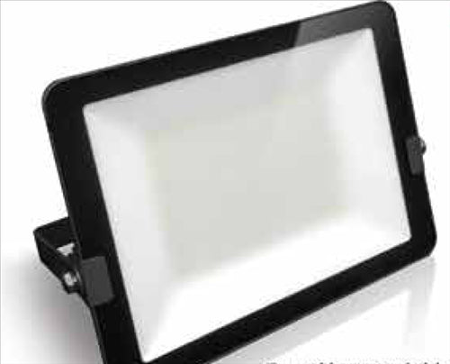 ΠΡΟΒΟΛΕΑΣ LED 50W ΜΑΥΡΟ 4000k S.SLIM DOB