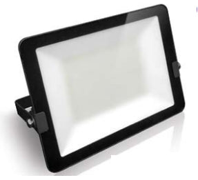 ΠΡΟΒΟΛΕΑΣ LED 100W ΜΑΥΡΟ 4000k S.SLIM DOB