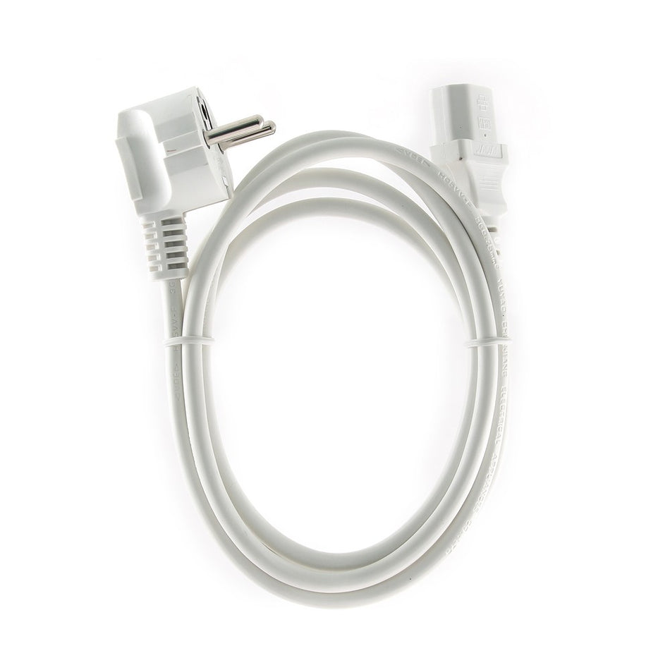 Cablexpert Power Cord C13 Vde Approved White 1,8m