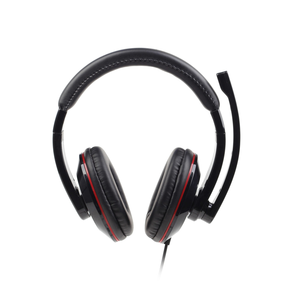 Gembird Usb Stereo Headset Glossy Black
