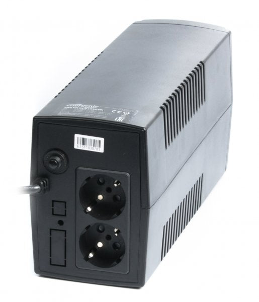 Energenie Ups 650 Va Sucko Sockets Black