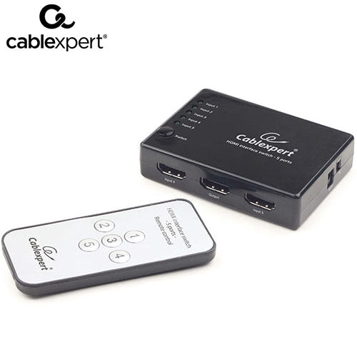 Cablexpert Hdmi Interface Switch 5 Ports