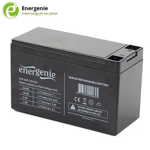 Energenie Lead Battery 12 V 7 Ah