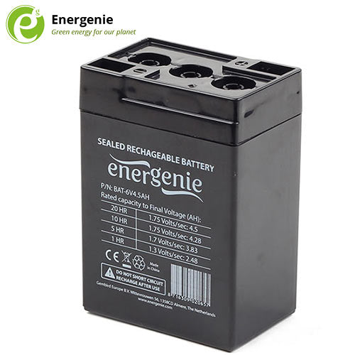 Energenie Lead Battery 6 V 4,5 Ah