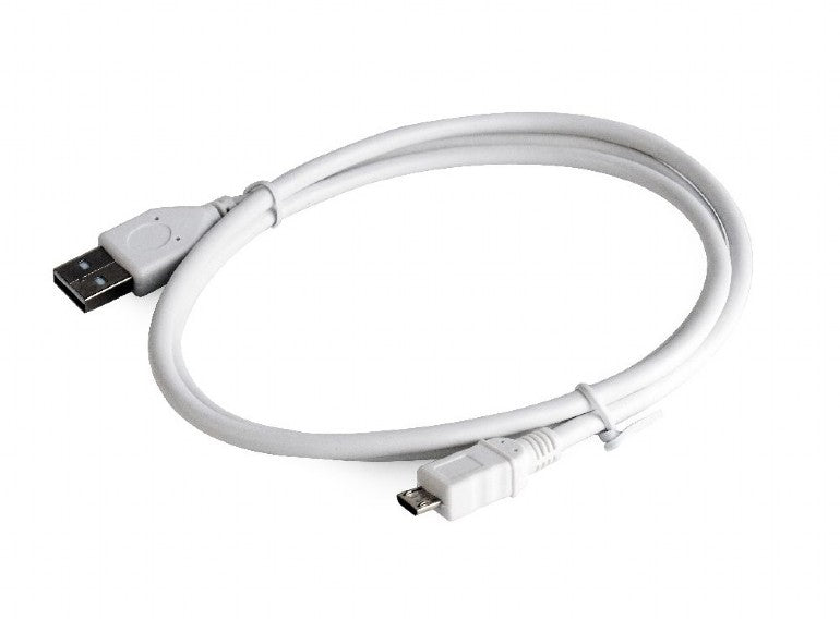 Cablexpert Micro-USB-Kabel, weiß, 1 m