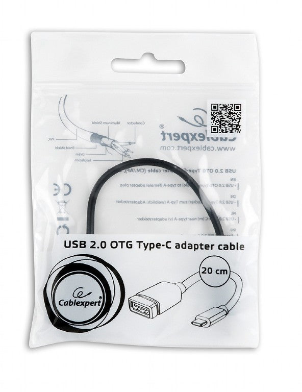 Cablexpert Usb2.0 Otg Type C Adapter Cable (Cm/Af)