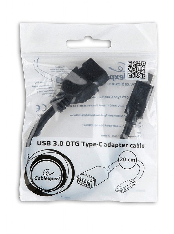 Cablexpert Usb 3,0 Otg Type C Adapter Cable (Cm/Af)