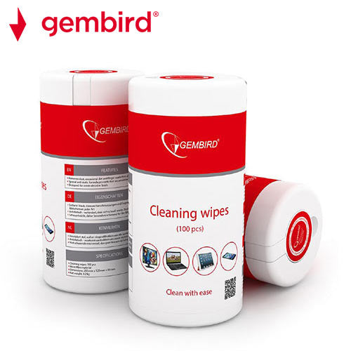 Gembird Cleaning Wipes 100 Pcs