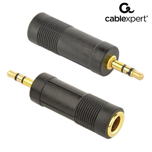 Cablexpert 6,35 Mm Female To 3,5 Mm Male Audio Adapter
